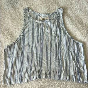 Billabong Striped Crop Top - Size M